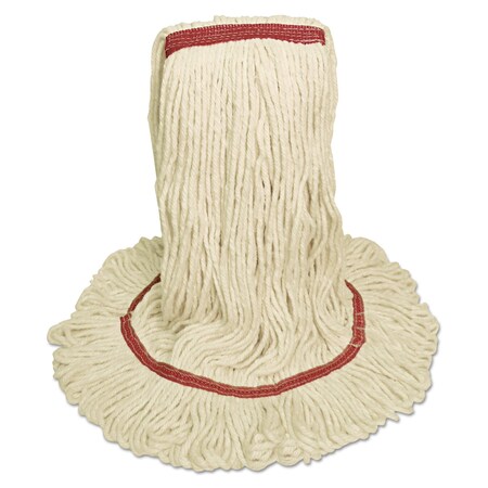 Boardwalk Mop Head, Premium Standard Head, Cot, PK12 BWK503WHNB